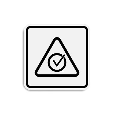 Ürün ambalaj sembolü. vektör illüstrasyonu