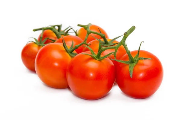 Beyaz renkte taze domatesler.