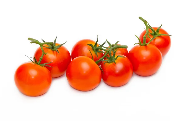 Beyaz renkte taze domatesler.