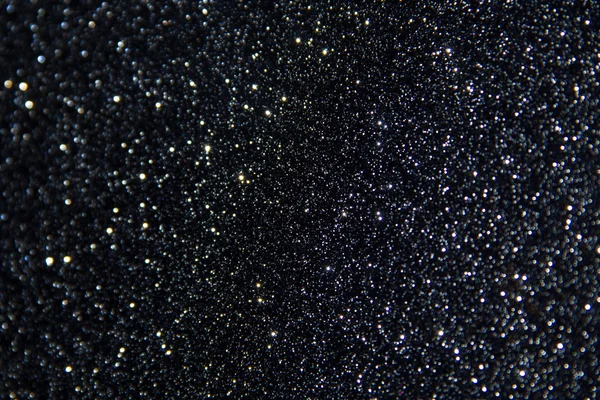 Black Glitter Background — Stock Photo, Image
