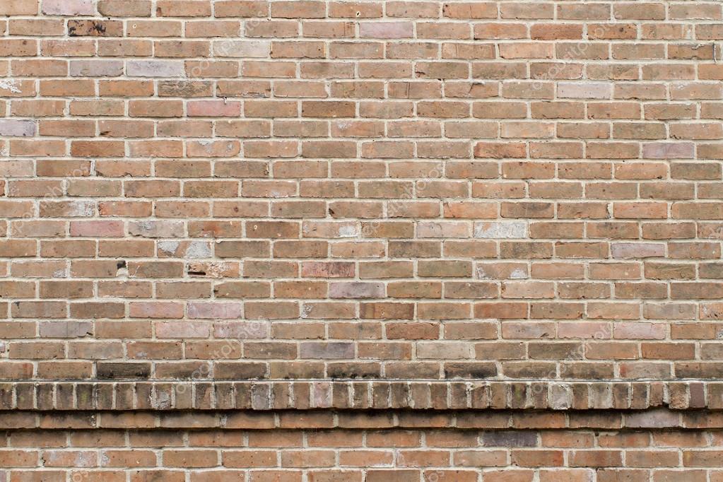 Pictures ledge Red Brick Wall Texture with ledge — Stock Photo