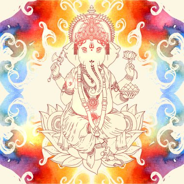 Hindu Lord Ganesha.