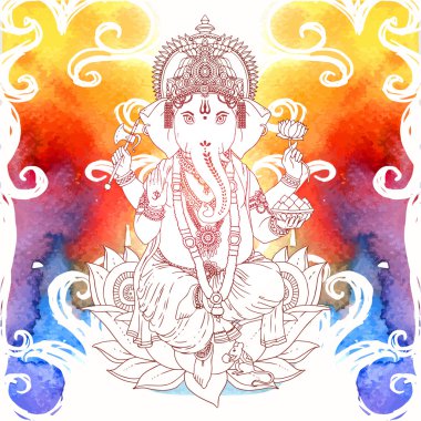 Hindu Lord Ganesha.