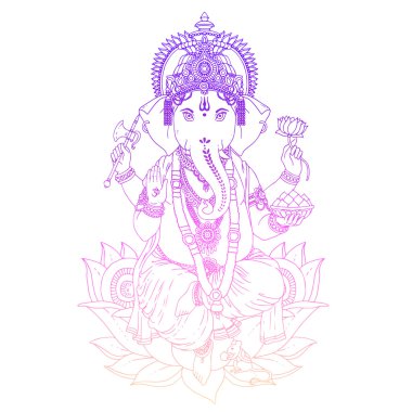 Hindu Lord Ganesha.