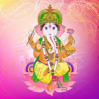 Hindu Lord Ganesha.
