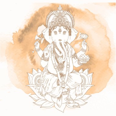 Hindu Lord Ganesha.