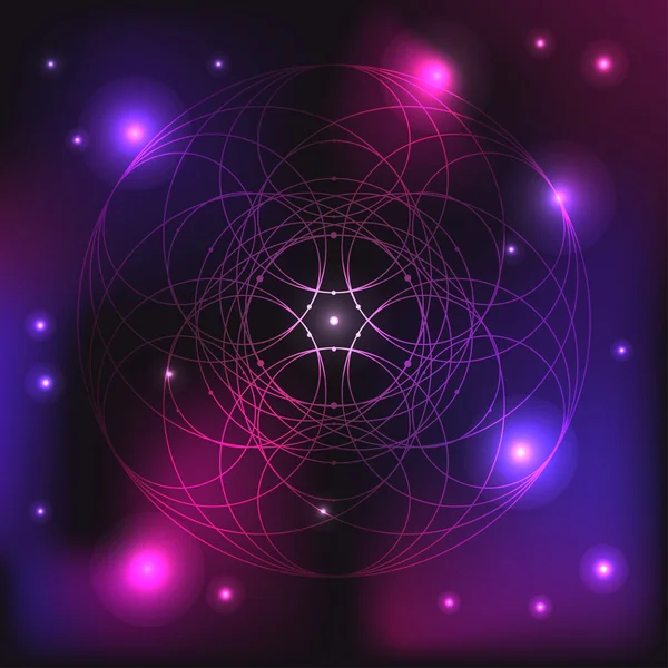 acred geometri arka plan