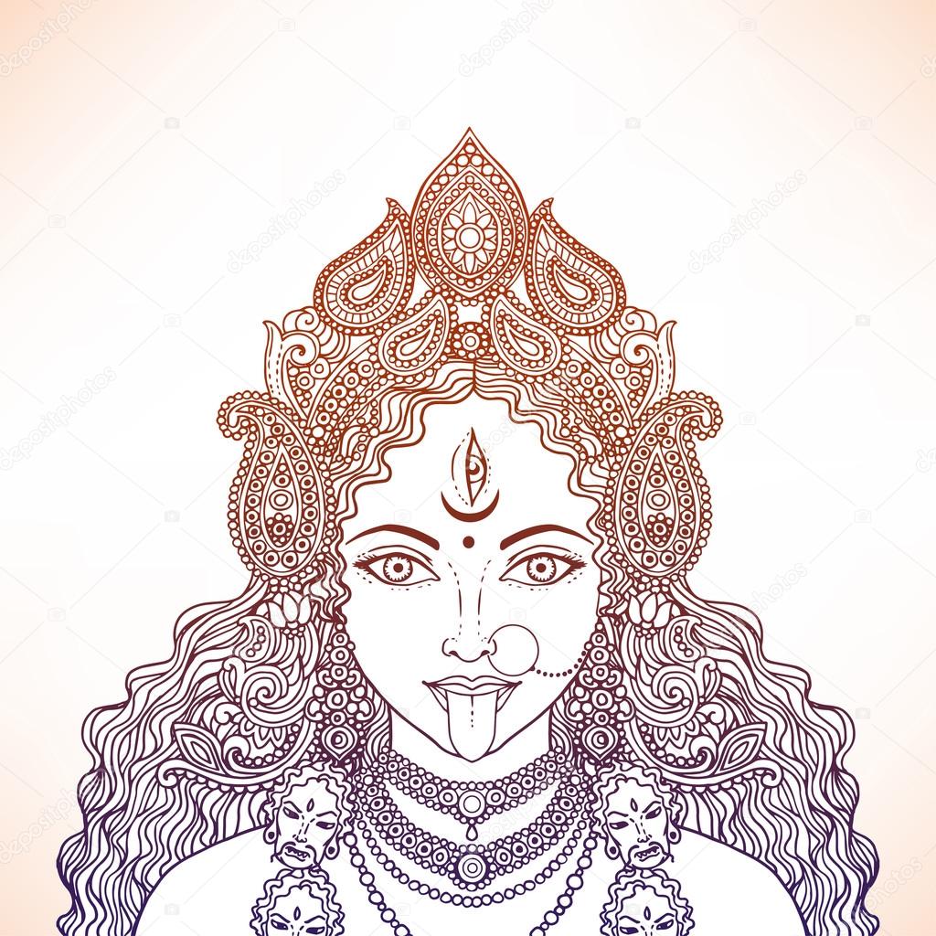 Featured image of post Sketch Maa Kali Face Drawing Maa kali face drawing maa kali drawing drawing tutorial happy diwali 2020
