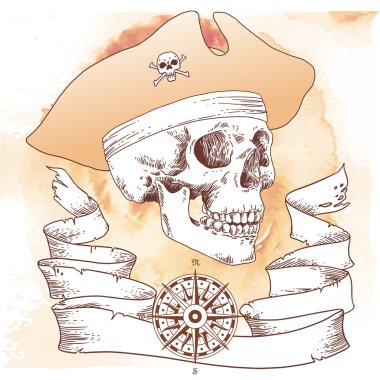 The Pirate Skull Jolly Roger