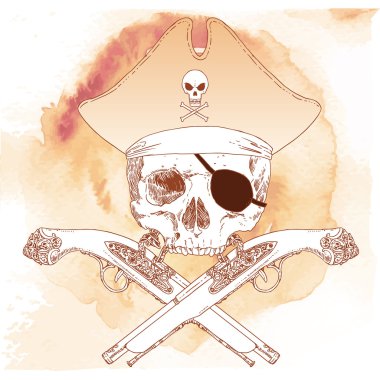 The Pirate Skull Jolly Roger