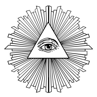 Delta Üçgen Piramidi'nin içindeki tüm gözler