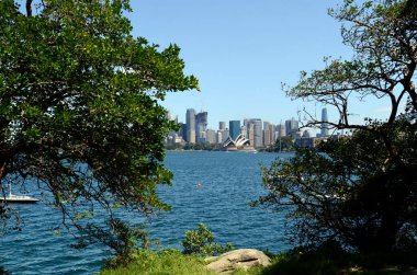 Cremorne Point 'ten Sydney Limanı manzarası