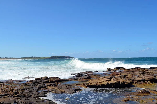 Pohled Pobřeží Poblíž Dee Why Beach Sydney Austrálie — Stock fotografie