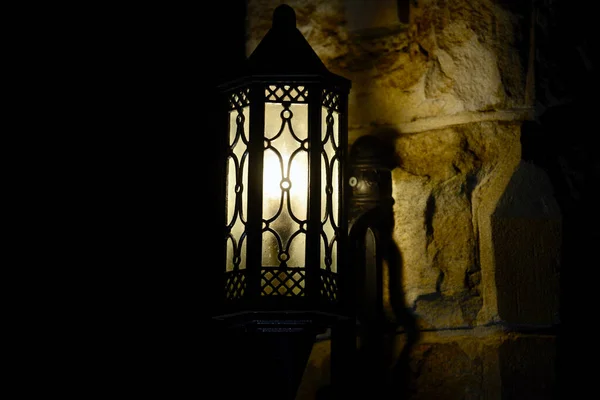 Gotické Světlo Noci — Stock fotografie