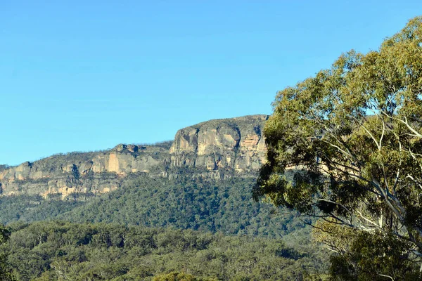 오스트레일리아 시드니 서쪽에 산맥의 계곡에서 바라본 — 스톡 사진