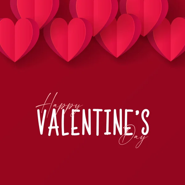 Valentine Σχεδιασμός Φόντου Ημέρα Του Αγίου Βαλεντίνου Εικονογράφηση Έννοια — Διανυσματικό Αρχείο