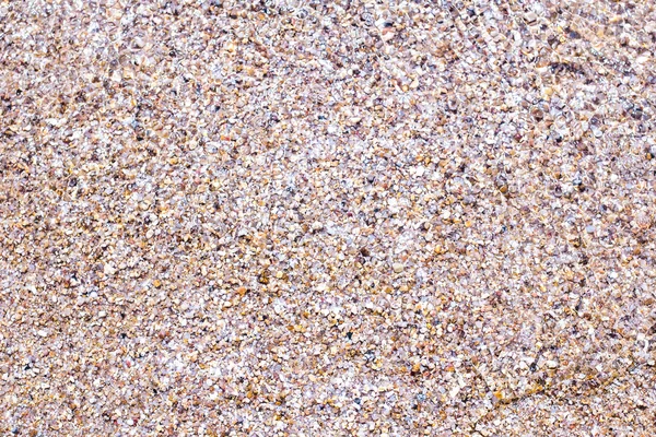 Morski piasek i żwir tekstura tło — Zdjęcie stockowe