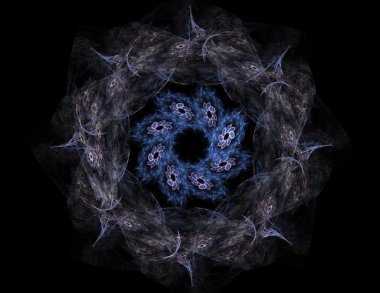 koyu arka plan beyaz bir toz bulutu soyut tasarım