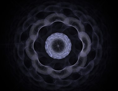 Soyut fraktal desen ve şekiller. Fraktal doku. Serisi, süslü boya renkleri. Arka plan fraktal oluşur