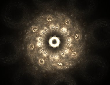 koyu arka plan beyaz bir toz bulutu soyut tasarım