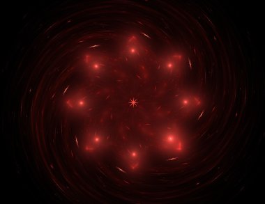 fraktal Radyal desen bilim teknoloji ve tasarım konusunda