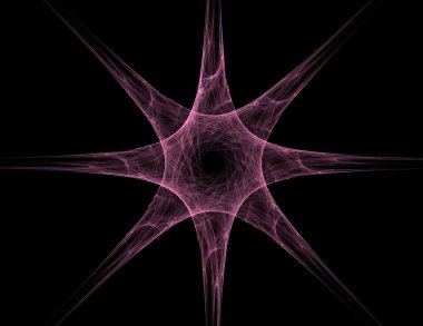 fraktal Radyal desen bilim teknoloji ve tasarım konusunda