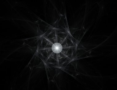 fraktal Radyal desen bilim teknoloji ve tasarım konusunda