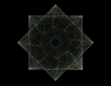 fraktal Radyal desen bilim teknoloji ve tasarım konusunda