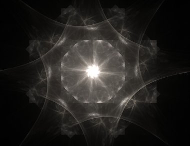 fraktal Radyal desen bilim teknoloji ve tasarım konusunda