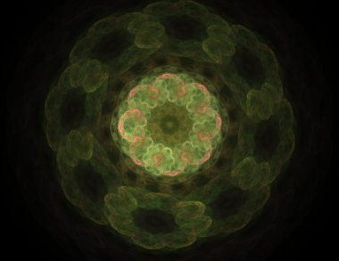 fraktal Radyal desen bilim teknoloji ve tasarım konusunda