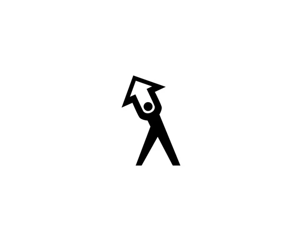 Flecha Icono Arte, flecha Icono Vector — Vector de stock