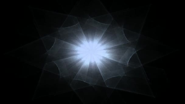 Operă de artă fractală generată de calculator pentru design creativ, artă și divertisment — Videoclip de stoc