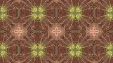 Mozaik fraktal geometrik sürekli değişen