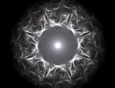 Soyut fraktal desen ve şekiller. Fraktal doku. Serisi, süslü boya renkleri. Arka plan fraktal oluşur