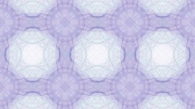 Mozaik fraktal geometrik sürekli değişen