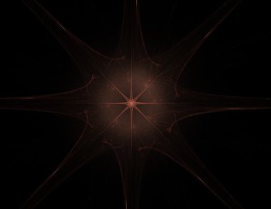 Soyut fraktal enkaz, yaratıcı grafik tasarım için dijital sanat