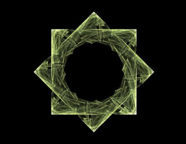 dantelli renkli clockwork desen, dijital fractal sanat tasarım