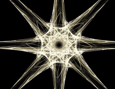 dantelli renkli clockwork desen, dijital fractal sanat tasarım