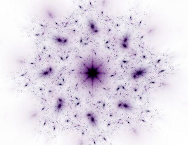 Soyut fraktal enkaz, yaratıcı grafik tasarım için dijital sanat