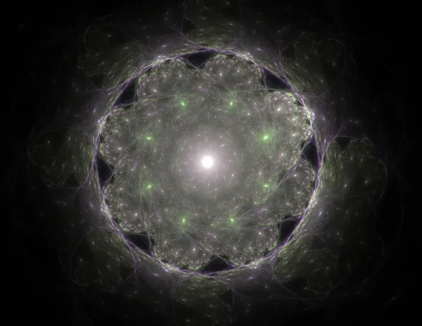 Soyut fraktal desen ve şekiller. Fraktal doku parmak izi.