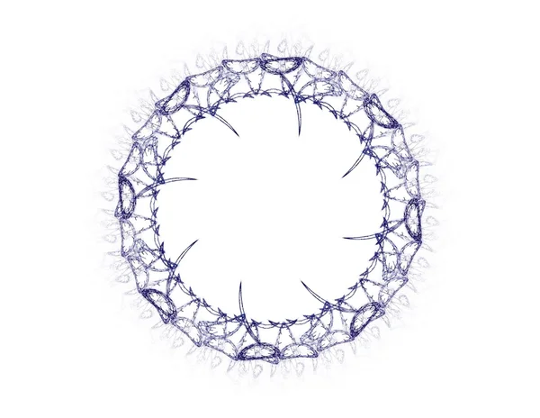 Temel parçacıklar serisi. Nükleer fizik ve grafik tasarımı konularında soyut fraktal formların etkileşimi.