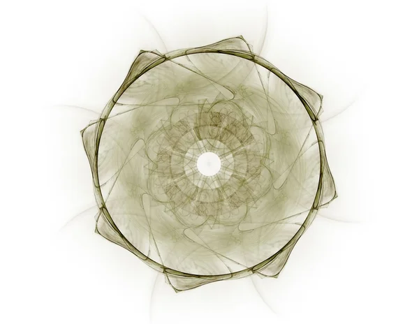 Lacy colorful clockwork pattern, digital fractal art design — Stock Photo, Image