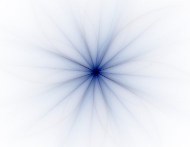 Temel parçacıklar serisi. Nükleer fizik ve grafik tasarımı konularında soyut fraktal formların etkileşimi.