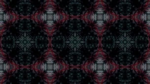 Σωματίδια του αφηρημένη fractal μορφές σχετικά με το θέμα της πυρηνικής φυσικής επιστήμης και της γραφιστικής. Γεωμετρία ιερή φουτουριστικό κβαντική ψηφιακό ολόγραμμα υφή στο κύμα ανάπτυξης σουρεαλιστικό σχεδιασμού. — Αρχείο Βίντεο