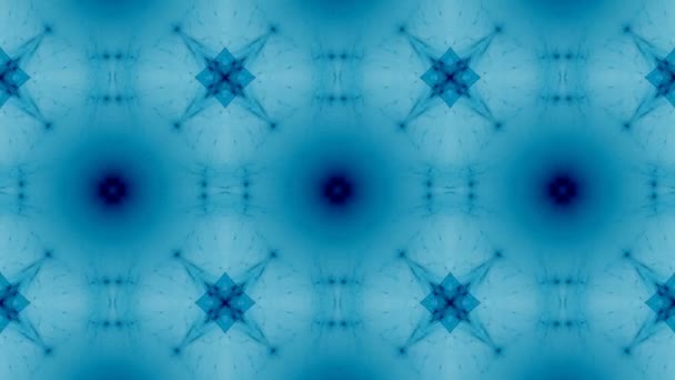 Mosaic-fractal geometriska kalejdoskopisk — Stockvideo