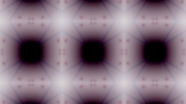 Mosaïque fractale géométrique kaléidoscopique  