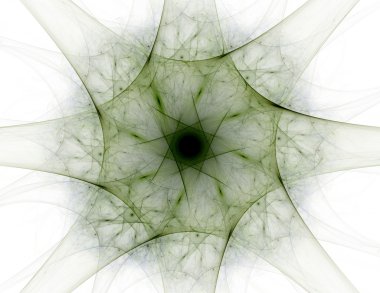 Soyut fraktal desen ve şekiller. Fraktal doku parmak izi.