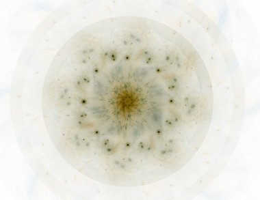 Parlak renkli fraktal alanı, yaratıcı grafik tasarım için dijital sanat 