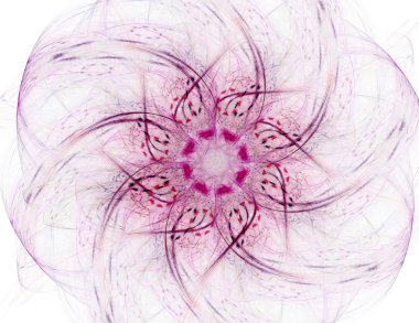 Uzay serisi geometrisini. Görsel olarak çekici zemin kavramsal Izgaralar eğrileri ve fraktal öğeleri öğesi olarak uygun yapılmış 