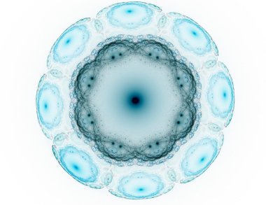 Uzay serisi geometrisini. Görsel olarak çekici zemin kavramsal Izgaralar eğrileri ve fraktal öğeleri öğesi olarak uygun yapılmış 